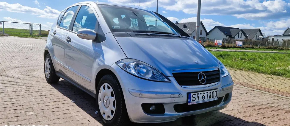 śląskie Mercedes-Benz Klasa A cena 10500 przebieg: 170000, rok produkcji 2007 z Tychy